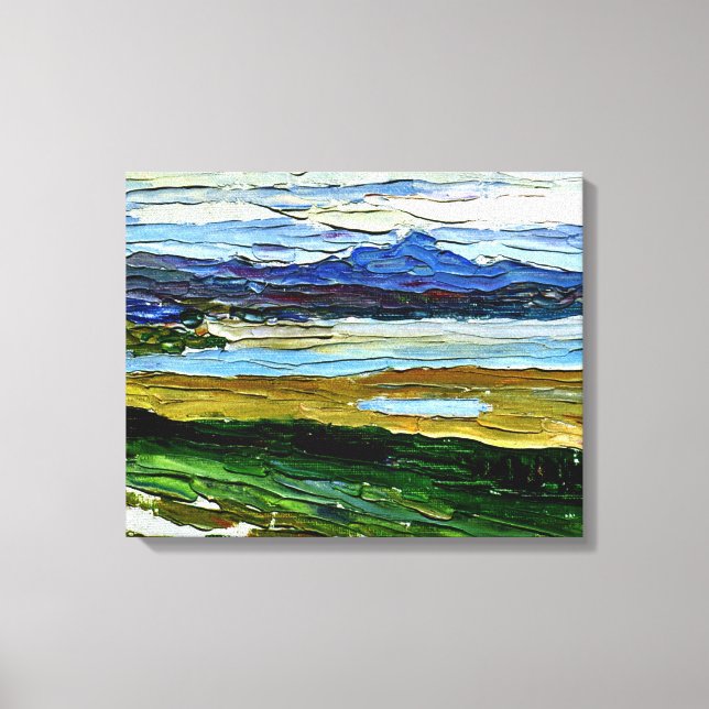 Impressão Em Tela Kandinsky - Tunis, a Baía (Frente)