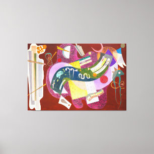 Impressão Em Tela KANDINSKY - VARIEGATED BLACK (Noir bigarré) - 1935