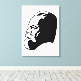 Impressão Em Tela Karl Marx, Comunismo, Socialismo, União Soviética