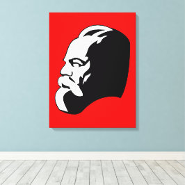 Impressão Em Tela Karl Marx, Comunismo, Socialismo, União Soviética