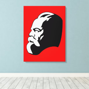 Impressão Em Tela Karl Marx, Comunismo, Socialismo, União Soviética