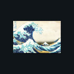 Impressão Em Tela Katsushika Hokusai - A onda do Excelente de Kanaga<br><div class="desc">A onda de Excelentes de Kanagawa / A onda - Katsushika Hokusai,  1829-1833</div>
