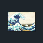 Impressão Em Tela Katsushika Hokusai - A onda do Excelente de Kanaga<br><div class="desc">A onda de Excelentes de Kanagawa / A onda - Katsushika Hokusai,  1829-1833</div>