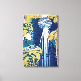 Impressão Em Tela Katsushika Hokusai - Amida Falls