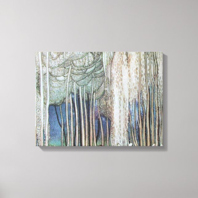 Impressão Em Tela Kay Nielsen Das Doze Estrelas (Frente)