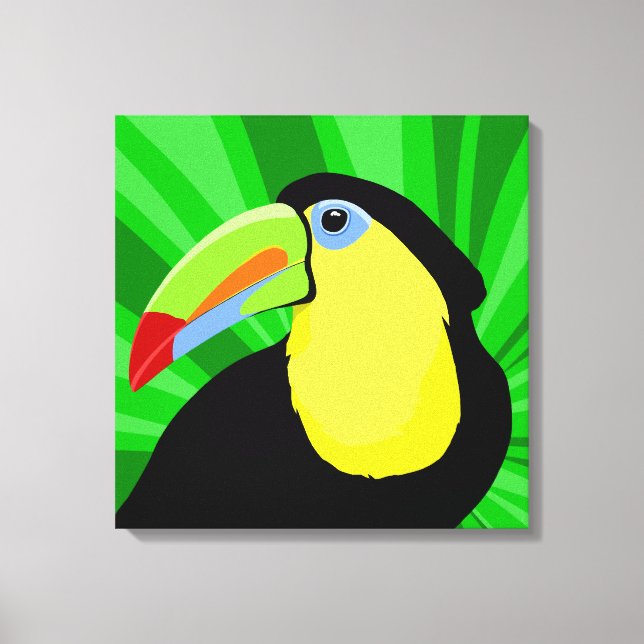 Impressão Em Tela Keel Toucan Art (Frente)