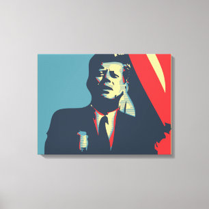 Impressão Em Tela Kennedy