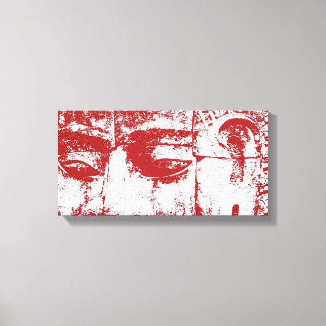 Impressão Em Tela Khmer Stone Face ... Bayon Temple, Camboja (Frente)