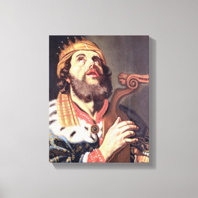 Impressão Em Tela King David (painel) (Frente)