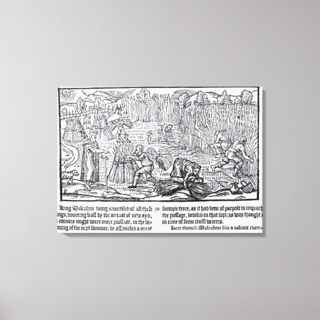 Impressão Em Tela King Malcolm da Escócia (Frente)