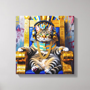 IMPRESSÃO EM TELA KING TUT-CHAUSIE CAT 4