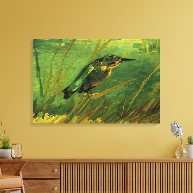 Impressão Em Tela Kingfisher por Vincent van Gogh (Insitu(Sala de estar))