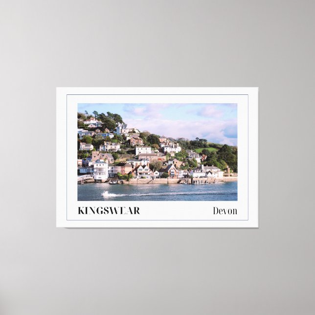 Impressão Em Tela Kingjura, Devon (Frente)