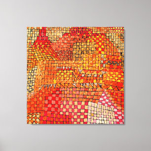 Impressão Em Tela Klee - Castelo da Cidade Kr.