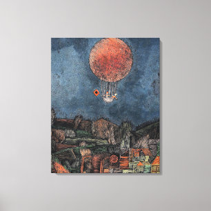 Impressão Em Tela Klee - Der Luftballoon