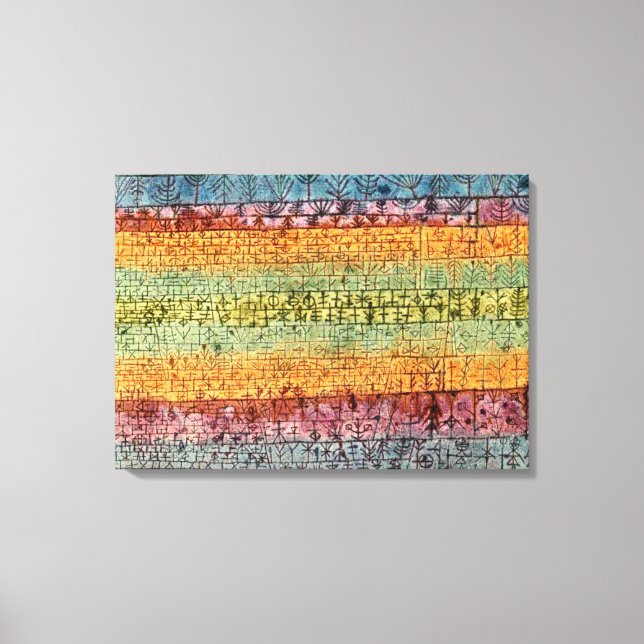 Impressão Em Tela Klee - Enfermeiro de Árvore (Frente)