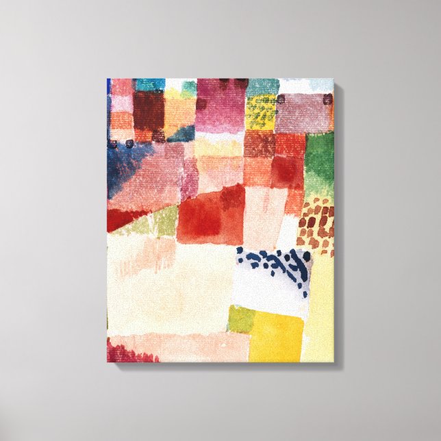 Impressão Em Tela Klee - Motif de Hammamet (Frente)