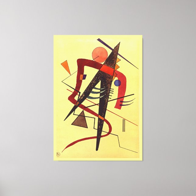 Impressão Em Tela Klee - Quente (Frente)