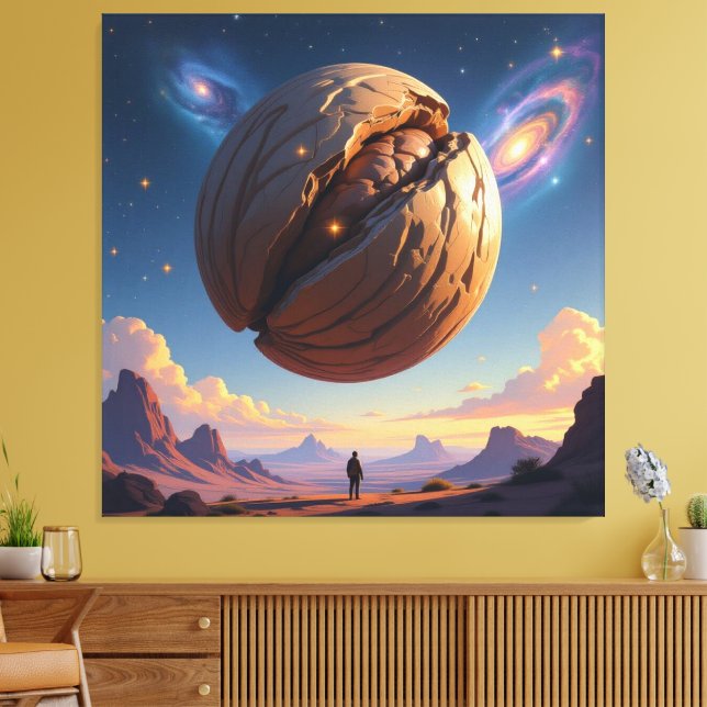 Impressão Em Tela Kleine Kraftpakete – Die Welt der Nüsse (Insitu(Sala de estar))