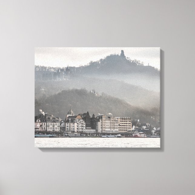 Impressão Em Tela Königswinter am Rhein (Frente)