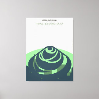 Impressão Em Tela Kosciuszko Mound