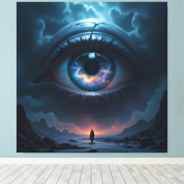 Impressão Em Tela Kosmisches Auge  