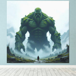 Impressão Em Tela „Kraft der Erde – Der uralte Steingigant“