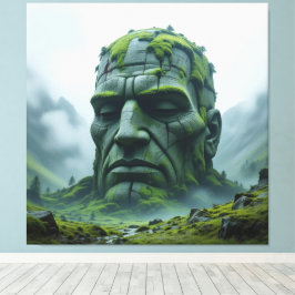 Impressão Em Tela „Kraft der Erde – Der uralte Steingigant“