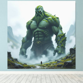 Impressão Em Tela „Kraft der Erde – Der uralte Steingigant“