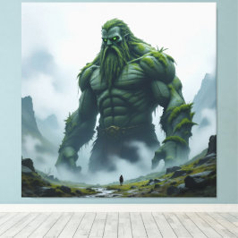 Impressão Em Tela „Kraft der Erde – Der uralte Steingigant“