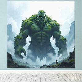 Impressão Em Tela „Kraft der Erde – Der uralte Steingigant“