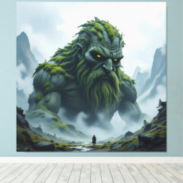 Impressão Em Tela „Kraft der Erde – Der uralte Steingigant“