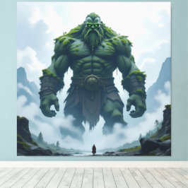 Impressão Em Tela „Kraft der Erde – Der uralte Steingigant“