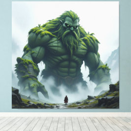 Impressão Em Tela „Kraft der Erde – Der uralte Steingigant“