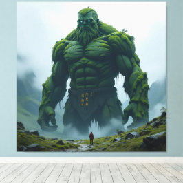 Impressão Em Tela „Kraft der Erde – Der uralte Steingigant“