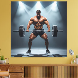 Impressão Em Tela „Kraft des Willens“