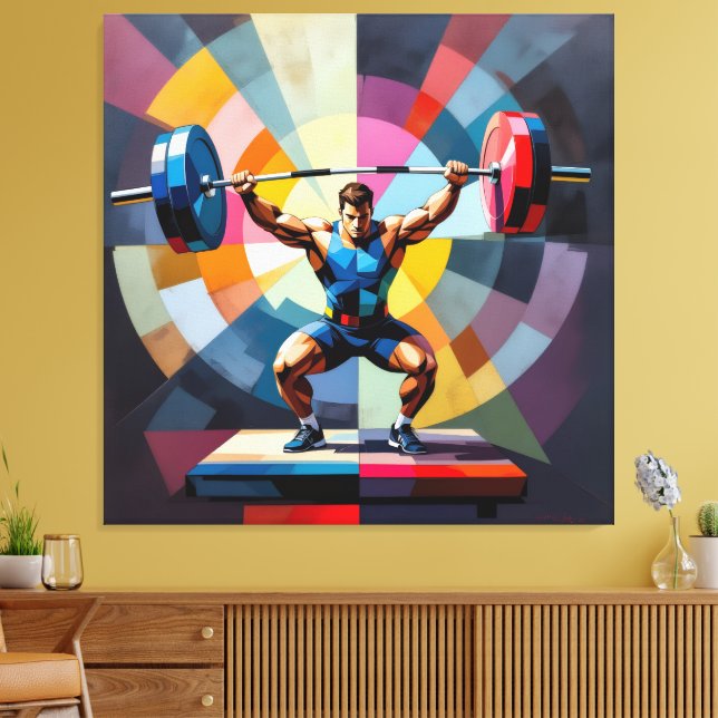 Impressão Em Tela „Kraft des Willens“ (Insitu(Sala de estar))