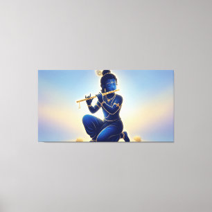 Impressão Em Tela Krishna