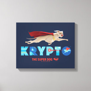 Impressão Em Tela Krypto O Super-Cão