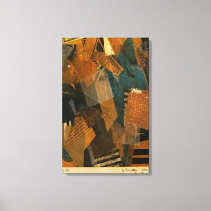Impressão Em Tela Kurt Schwitters - FORMULÁRIOS NO ESPAÇO 1920