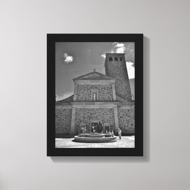 Impressão Em Tela La Crosse Church (Frente)