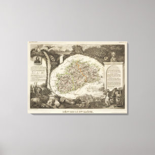 Impressão Em Tela La do De do serviço o Saone