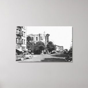 Impressão Em Tela La Grande, Oregon Main Street View Fotografia