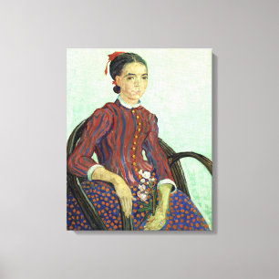 Impressão Em Tela La Mousmé de Van Gogh  