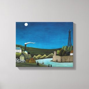 Impressão Em Tela La Seine em Suresnes por Henri Rousseau, Arte Anti