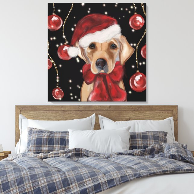Impressão em Tela Labrador Retriever (Insitu(Quarto))