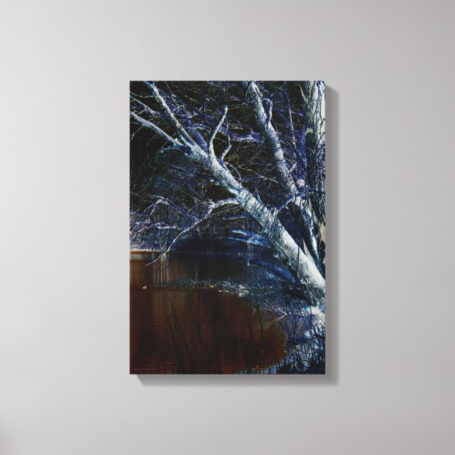 Impressão Em Tela Lado Escuro 7 wacna 11x16,5 (27,5x41,25cm) (Frente)