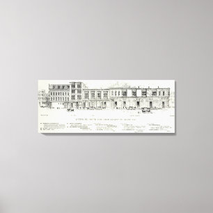 Impressão Em Tela Lado sul Kearny e Grant de Sutter