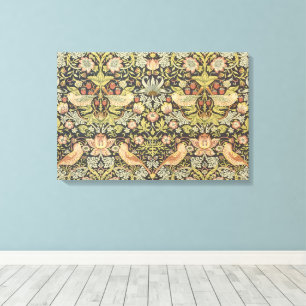 Impressão Em Tela Ladrones de Morango por William Morris, Arte Antig
