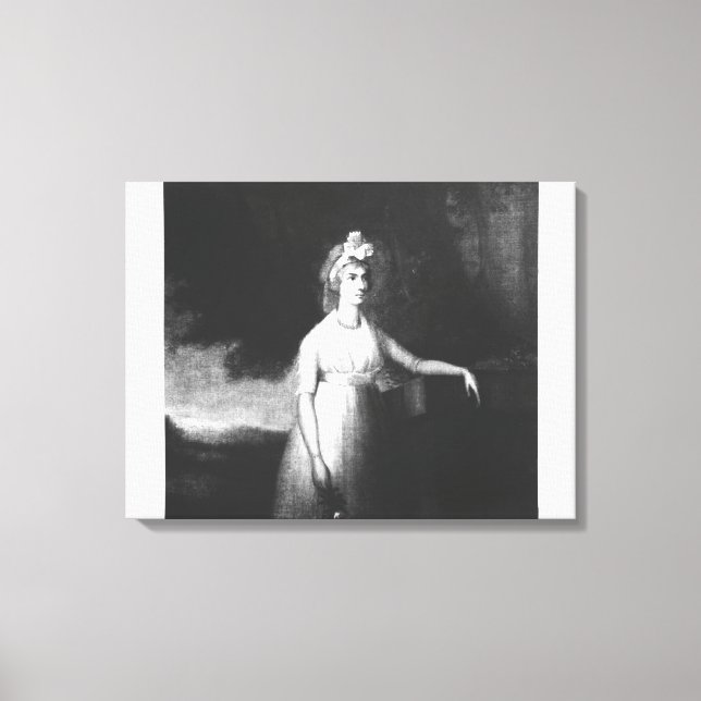 Impressão Em Tela Lady Nelson (Frente)